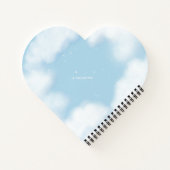 "夫は決して遅くより良い"おもしろいカスタム ノートブック (裏面)