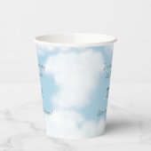 "夫は決して遅くより良い"おもしろいカスタム 紙コップ (左)