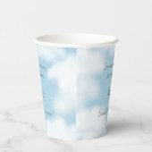 "夫は決して遅くより良い"おもしろいカスタム 紙コップ (右)