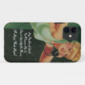 夫は私が降りな離れいともし言っている Case-Mate iPhoneケース (裏面(横))