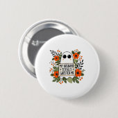 夫は私を完全に女性不気味Hのおもしろいホスト 缶バッジ (正面&裏面)