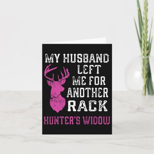 夫は私離れに別の猟師の未亡人Hを捜し出した カード (正面)