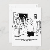 夫は質問をしたくない ポストカード (正面/裏面)