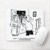 夫は質問をしたくない マウスパッド (マウス)