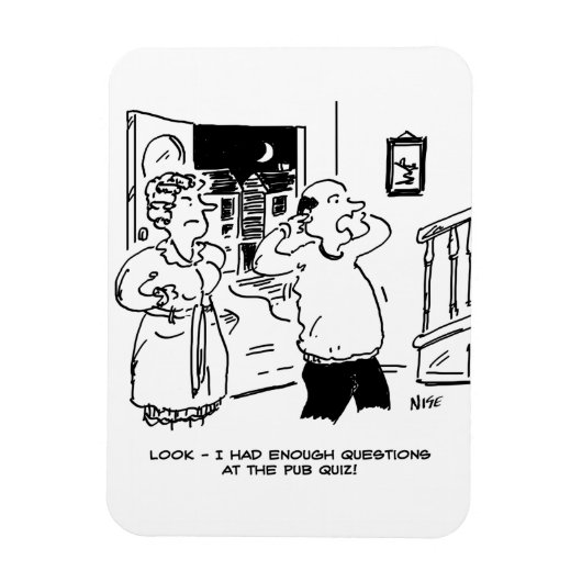 夫は質問をしたくない マグネット (縦)