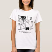 夫は質問をしたくない Tシャツ (正面)