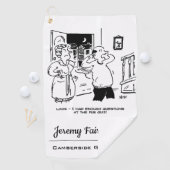 夫は質問漫画を望おもしろいまない ゴルフタオル (インサイチュ)