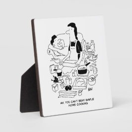 夫は「あなたはビートホームシンプル料理できない」と言う フォトプラーク