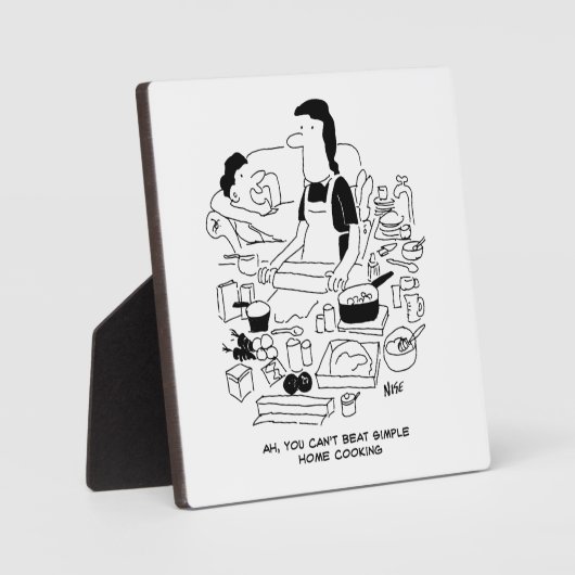 夫は「あなたはビートホームシンプル料理できない」と言う フォトプラーク (正面)