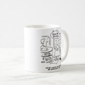 夫は、彼らがドライブを復活させたと言おもしろいう コーヒーマグカップ (正面右)