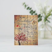 夫へのかわいい手紙 | 愛らしい贈り物 | 招待状 (スタンド正面)