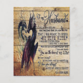 夫へのギフト愛引用文手紙 チラシ (正面)