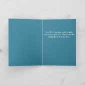 夫へのテディベア バレンタインカード シーズンカード (内部)