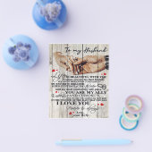 夫へのデザイン |ラブレター | チラシ (シングル)