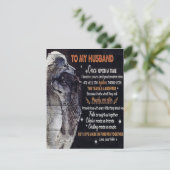 夫へのデザイン | 夫への愛の名言 招待状 (スタンド正面)