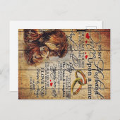 夫へのデザイン、新しいホームギフト ポストカード (正面/裏面)