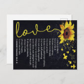 夫へのプレゼント | 夫に贈る面白い名言 ポストカード (正面/裏面)