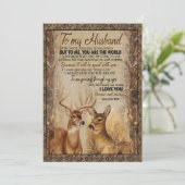 夫へのプレゼント | 夫へ妻より手紙 シーズンカード (スタンド正面)