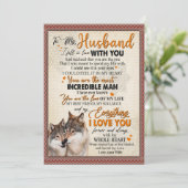 夫へのプレゼント | 妻から夫への手紙 シーズンカード (スタンド正面)