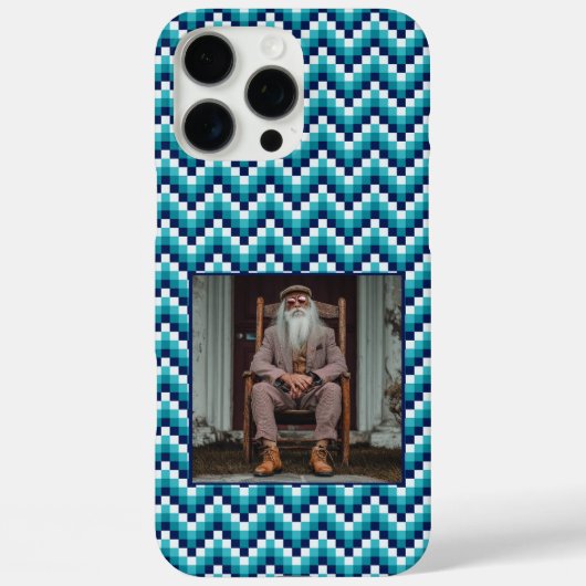 夫へのミニマリスト退職祝い シェブロン Case-Mate iPhoneケース (裏面)