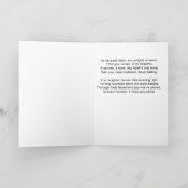 夫へのロマンチックなバレンタインデーのカード シーズンカード (内部)