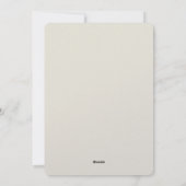 夫へのロマンチックなバレンタインデーのカード シーズンカード (裏面)