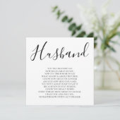 夫への妻の詩 カード (スタンド正面)