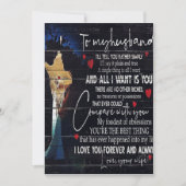 夫への引用文 |ホリデ最高のーギフト シーズンカード (正面)