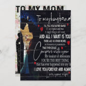 夫への引用文 |ホリデ最高のーギフト シーズンカード (正面/裏面)