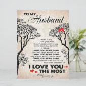 夫への愛の名言ギフトアイデア、夫の誕生日 メニュー (スタンド正面)