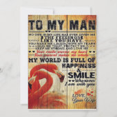 夫への愛らしい手紙 |素敵な贈り物 シーズンカード (正面)