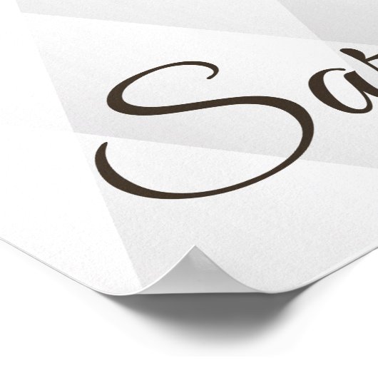 夫への手紙は贅沢を愛しエレガントている ポスター (角)