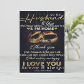 夫への手紙ラブ引用文 シーズンカード (スタンド正面)