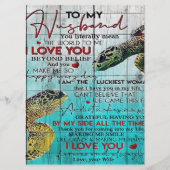 夫への手紙ラブ引用文 メニュー (正面)