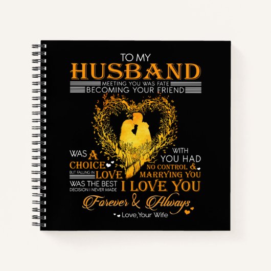 夫への手紙愛人贈り物 ノートブック (正面)