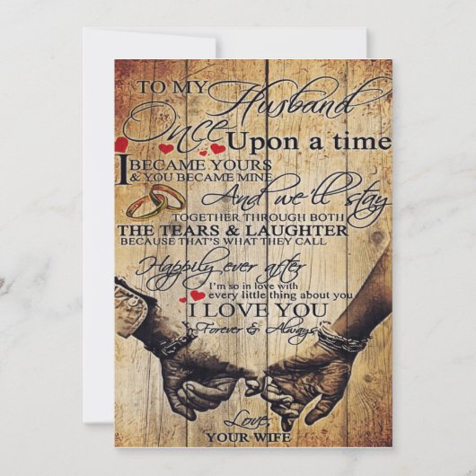 夫への手紙 |かわいいプレゼント |パパのギフト | シーズンカード (正面)