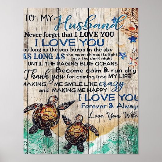 夫への手紙 |家族の装飾 | ポスター (正面)