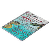 夫への手紙、愛引用文手紙 ノートブック (左側)