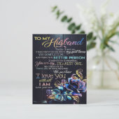 夫への手紙 招待状 (スタンド正面)