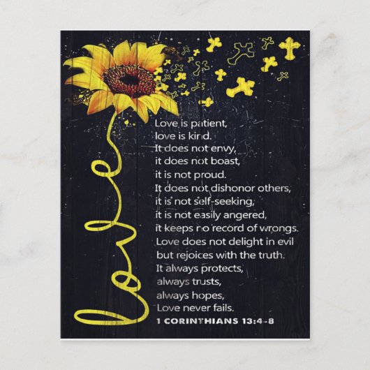 夫への手紙、新しいホームギフト チラシ (正面)