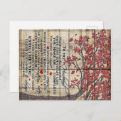 夫への手紙、新しいホームギフト 案内ポストカード (正面/裏面)