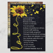 夫への手紙、新しい家のプレゼント メニュー (正面/裏面)