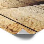 夫への手紙 |私の夫の贈り物に素敵 ポスター (角)