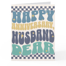 夫への結婚記念日カード - 10周年