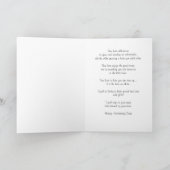 夫への記念日カード カード (内部)