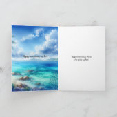 夫への記念日グリーティングカード サンキューカード (内部)