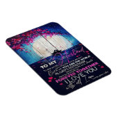 夫への誕生日 |夫への手紙 マグネット (右側)