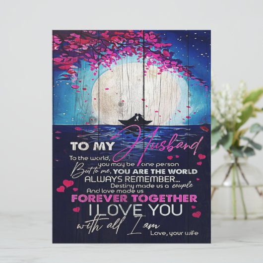 夫への誕生日 |夫への手紙 メニュー (スタンド正面)