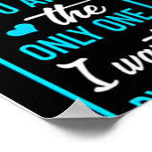 夫への贈り物、かわいい夫への誕生日 ポスター (角)