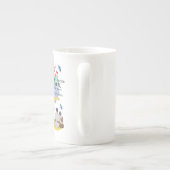 夫への贈り物、夫への贈り物、記念品 ボーンチャイナマグカップ (裏面)